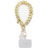 Univerzálny popruh na ruku Guess 4G Charm, zlatá Univerzálny popruh na ruku Guess 4G Charm, zlatá