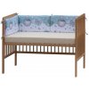 Mantinel do postieľky 4 dielny - Scarlett Lucy - 180 x 30 cm - tyrkysová Mantinel do postieľky 4 dielny - Scarlett Lucy - 180 x 30 cm - tyrkysová