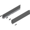 BLUM MERIVOBOX sada výška N, BLUMOTION S, 40kg, délka 400, orion šedá BLUM MERIVOBOX sada výška N, BLUMOTION S, 40kg, délka 400, orion šedá