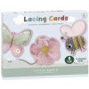 Little Dutch Šnurovacie karty Kvety a motýli Little Dutch Šnurovacie karty Kvety a motýli