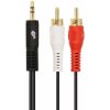 TB Touch Cable 3, 5mm Mini Jack -2x RCA M/ M 1, 5m AKTBXAJ2RCA150B TB Touch Cable 3, 5mm Mini Jack -2x RCA M/ M 1, 5m AKTBXAJ2RCA150B