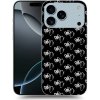 Picasee silikónový čierny obal pre Apple iPhone 17 Pro Max - Separ - White On Black