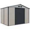 Záhradný domček G21 GAH 529 - 277 x 191 cm, béžovo šedý 6390064 Záhradný domček G21 GAH 529 - 277 x 191 cm, béžovo šedý 6390064