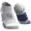 Členkové športové ponožky Compressport, NO SHOW SOCKS Biela,Modrá T1 Členkové športové ponožky Compressport, NO SHOW SOCKS Biela,Modrá T1