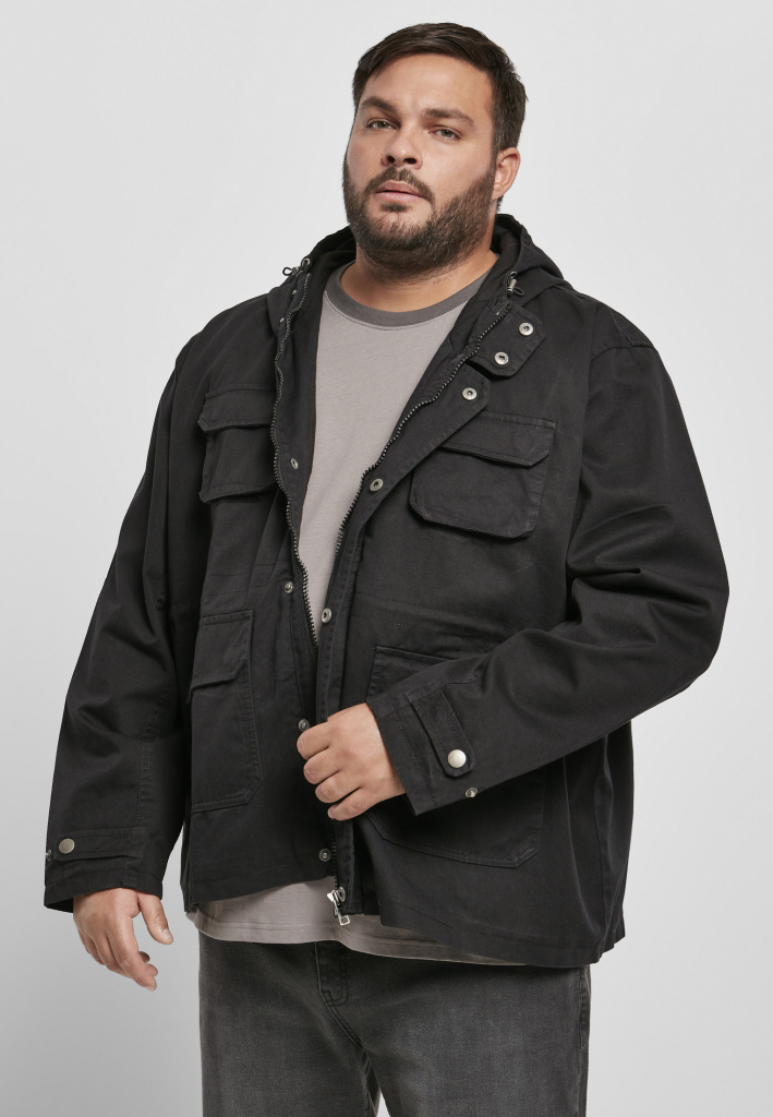 Urban Classics Cotton Field jacket black