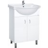 Multi Pro Kúpeľňová skrinka s umývadlom 55,5x42,4 cm biela PRO55NOVA