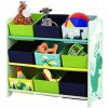 HomePRO PHO3593 Detský regál s 9 boxmi 65x28x60 cm, zelená HomePRO PHO3593 Detský regál s 9 boxmi 65x28x60 cm, zelená