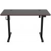 TZB Výškovo nastaviteľný elektrický herný stôl SHADOW GAMER 2.0 LED RGB 120 cm čierny TZB Výškovo nastaviteľný elektrický herný stôl SHADOW GAMER 2.0 LED RGB 120 cm čierny