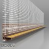 LIKOV lišta APU LS2-FLEX ADAPT 06 okenná začisťovacia 2D hnedá RAL 8024 2,6m 868.0626.8024