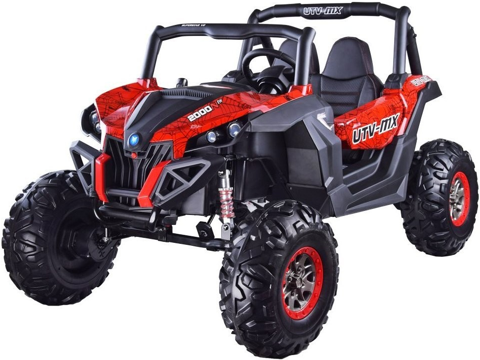 Mamido elektrické auto Buggy Superstar Spyder 4x4 lakované červená