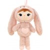 Metoo Metoo Mojkáčik - Bábika králik ružová mini 30 cm Metoo Metoo Mojkáčik - Bábika králik ružová mini 30 cm