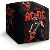 Sablio Taburet Cube ACDC Gitarista: 40x40x40 cm