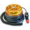 Autolamp CZ LED magnetický maják 12 V – 24 V, oranžový, 12 LED × 1 W, 141 × 82 mm