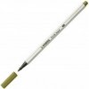 Stabilo Pen 68 brush fixa so štetcovým hrotom - jednotlivé farby Farba 37 - zelená machová Stabilo Pen 68 brush fixa so štetcovým hrotom - jednotlivé farby Farba 37 - zelená machová
