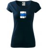 Turistická značka - modrá - Dámske tričko Pure - 3XL ( Tmavomodrá (veľmi tmavá - skoro čierna) ) Turistická značka - modrá - Dámske tričko Pure - 3XL ( Tmavomodrá (veľmi tmavá - skoro čierna) )