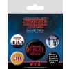 Pyramid International Sada placek Stranger Things Upside Down (5 ks)