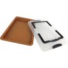 MAKRO - Plech na pečenie s vekom 42x29x4cm GOLD MAKRO - Plech na pečenie s vekom 42x29x4cm GOLD