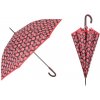PERLETTI Automatický dáždnik TECHNOLOGY Fiori / červená, 21722 PERLETTI Automatický dáždnik TECHNOLOGY Fiori / červená, 21722