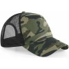 BEECHFIELD B 694 CAMO / 5 panelová Trucker šiltovka - jungle camo Univerzálna BEECHFIELD B 694 CAMO / 5 panelová Trucker šiltovka - jungle camo Univerzálna