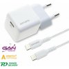 Nabíjačka do siete 4smarts Wall Charger VoltPlug Mini PD 30W s GaN a USB-C do USB-C Cable 1.5m white (451535) Nabíjačka do siete 4smarts Wall Charger VoltPlug Mini PD 30W s GaN a USB-C do USB-C Cable 1.5m white (451535)