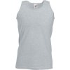 Fruit of the Loom Tílko Athletic Vest, bez rukávu, pánské COT16109861001-heather gre S Melír šedá Fruit of the Loom Tílko Athletic Vest, bez rukávu, pánské COT16109861001-heather gre S Melír šedá