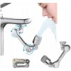 Kuchynská batéria pod omietku Raltek Otočný predlžovací nadstavec na vodovodný kohútik, strieborná Kuchynská batéria pod omietku Raltek Otočný predlžovací nadstavec na vodovodný kohútik, strieborná