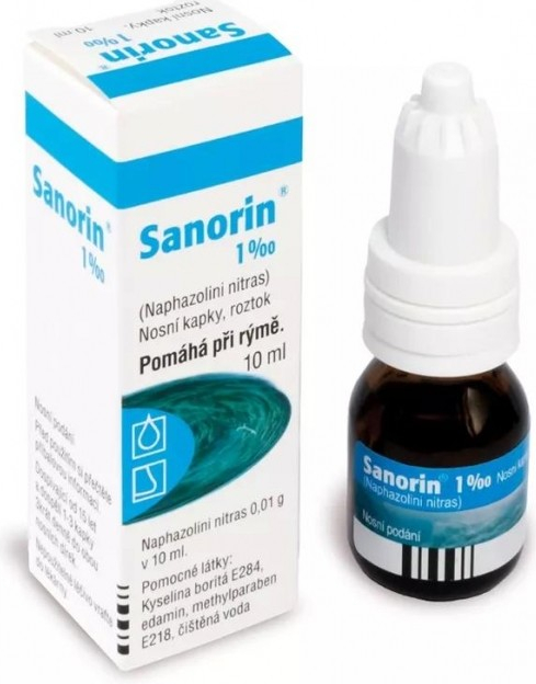 Sanorin 1‰ int.nao.1 x 10 ml