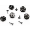 Odznakové zapínanie / koncovka na odznak Ø11 mm - nikel čierny (50 pár) Odznakové zapínanie / koncovka na odznak Ø11 mm - nikel čierny (50 pár)