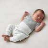 Baby Service Dojčenské nohavice - buggy mušelín biela Veľ. 80 Baby Service Dojčenské nohavice - buggy mušelín biela Veľ. 80