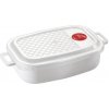 Plastová miska na ohrev v mikrovlnnej rúre HEIDRUN s vekom 1,5l Plastová miska na ohrev v mikrovlnnej rúre HEIDRUN s vekom 1,5l