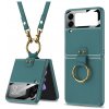 Púzdro GKK LANYARD s remienkom Samsung Galaxy Z Flip 3 5G zelené Púzdro GKK LANYARD s remienkom Samsung Galaxy Z Flip 3 5G zelené