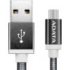 Adata AMUCAL-100CMK-CBK microUSB, 1m, černý Adata AMUCAL-100CMK-CBK microUSB, 1m, černý