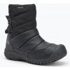 Detské trekové topánky KEEN Puffrider WP black/steel grey Detské trekové topánky KEEN Puffrider WP black/steel grey