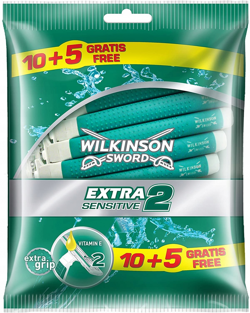 Wilkinson Sword Extra 2 Sensitive 15 ks