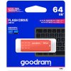 Goodram USB flash disk, USB 3.0, 64GB, UME3, oranžový, UME3-0640O0R11, USB A, s krytkou Goodram USB flash disk, USB 3.0, 64GB, UME3, oranžový, UME3-0640O0R11, USB A, s krytkou