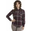 Dámska flanelová košeľa BUSHMAN LILLE vínová 3XL Dámska flanelová košeľa BUSHMAN LILLE vínová 3XL