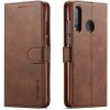 Imeeke Peňaženkový obal Huawei P30 Lite tmavohnedý
