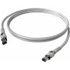 Easylan CP1OAMSMS0005 RJ45 sieťové káble, prepojovacie káble CAT 6A S/FTP 0.50 m sivá dvojžilový tienený, bez halogénov, samozhášavý 1 ks; CP1OAMSMS0005 Easylan CP1OAMSMS0005 RJ45 sieťové káble, prepojovacie káble CAT 6A S/FTP 0.50 m sivá dvojžilový tienený, bez halogénov, samozhášavý 1 ks; CP1OAMSMS0005