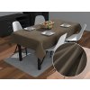 Biante Zamatový obdĺžnikový obrus SV-031 Hnedá khaki 140x180 cm Biante Zamatový obdĺžnikový obrus SV-031 Hnedá khaki 140x180 cm