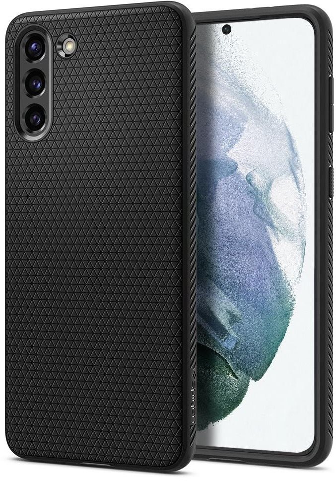 Púzdro Spigen Liquid Air Samsung Galaxy S21 čierne