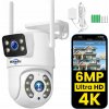 Vonkajšia WIFI kamera 4K 6MP s aplikáciou, IR LED diódami Hiseeu WS318 Vonkajšia WIFI kamera 4K 6MP s aplikáciou, IR LED diódami Hiseeu WS318