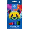 Koh i Noor 3142 Triocolor hrubé trojhranné pastelky 12 ks