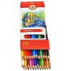 Akvarelové pastelky Mondeluz 24 farieb KOH-I-NOOR 3718 s motívom ryby Akvarelové pastelky Mondeluz 24 farieb KOH-I-NOOR 3718 s motívom ryby