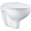 Wc so sedátkom softclose závesné GROHE Bau Ceramic alpská biela zadný odpad 39351000 Wc so sedátkom softclose závesné GROHE Bau Ceramic alpská biela zadný odpad 39351000