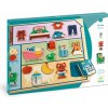 Djeco Drevené edukačné puzzle Dom Djeco Drevené edukačné puzzle Dom