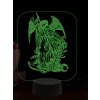 Beling 3D lampa, Archanjel Michael, 16 farebná,AA39 Beling 3D lampa, Archanjel Michael, 16 farebná,AA39