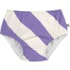 LÄSSIG SPLASH plavky LÄSSIG Swim Diaper stripes purple sea salt