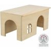 Trixie Drevený domček s rovnou strechou pre králiky 40x20x23 cm Trixie Drevený domček s rovnou strechou pre králiky 40x20x23 cm