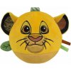 CLEMENTONI BABY Plyšový míček Simba s chrastítkem CLEMENTONI BABY Plyšový míček Simba s chrastítkem
