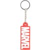 Prívesok na kľúče Marvel Comics Rubber Keychain Logo